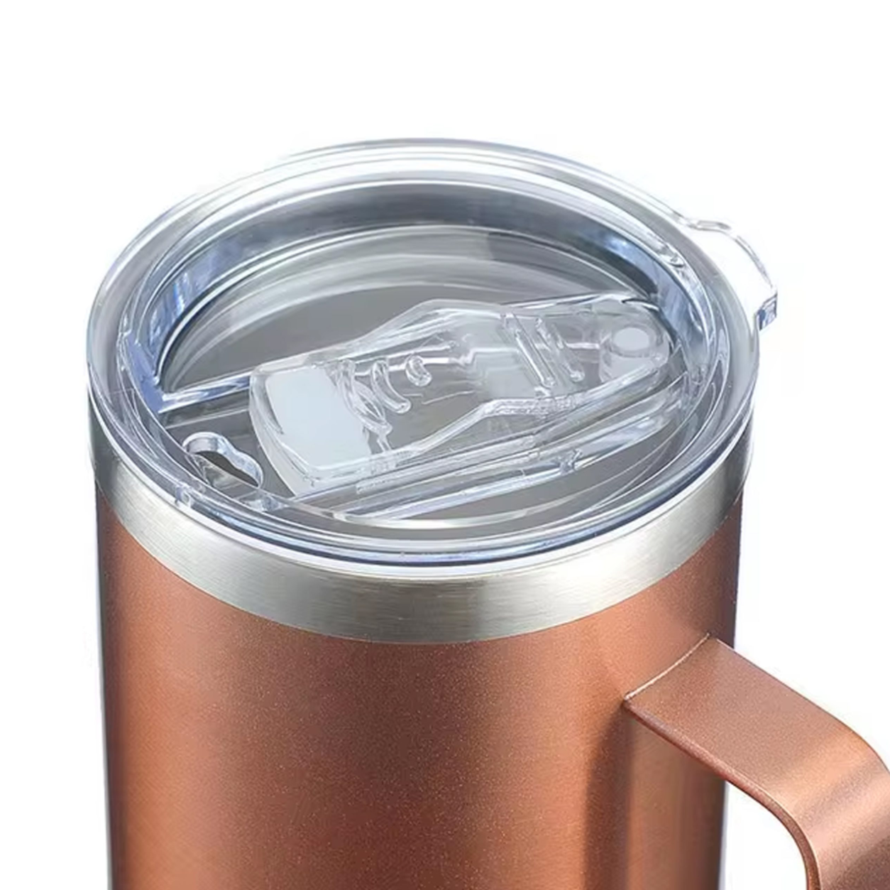 Mug Térmico de Acero Inoxidable Electrocobrizado