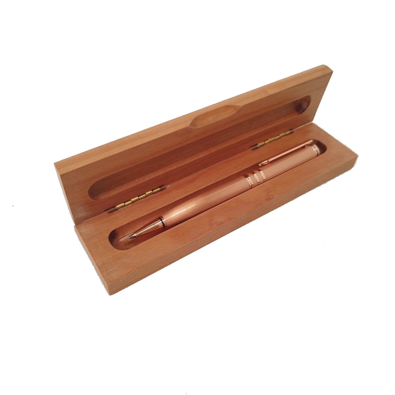 Bolígrafo De Cobre En Caja De Rauli