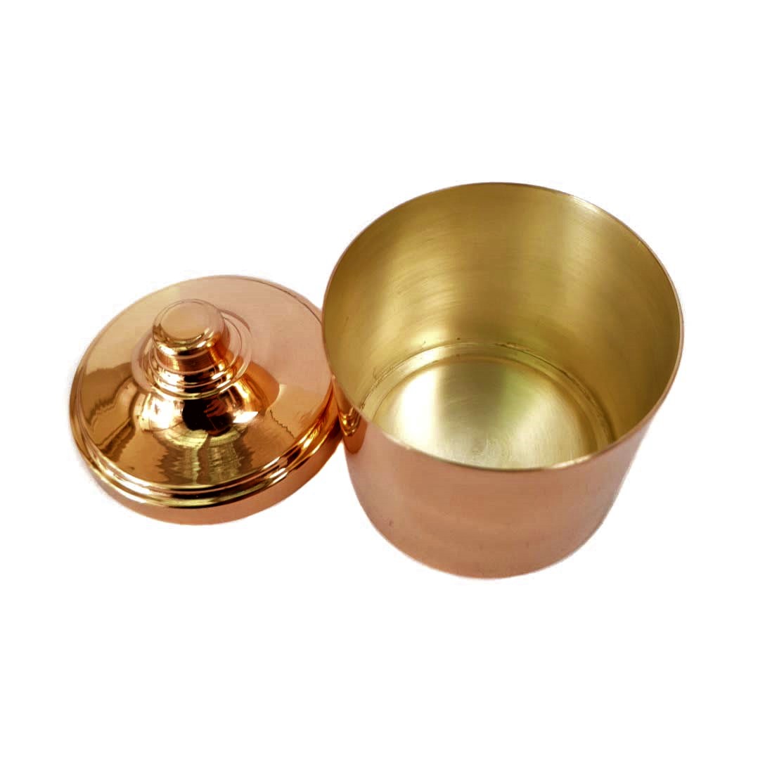 Envase Para Café De Cobre