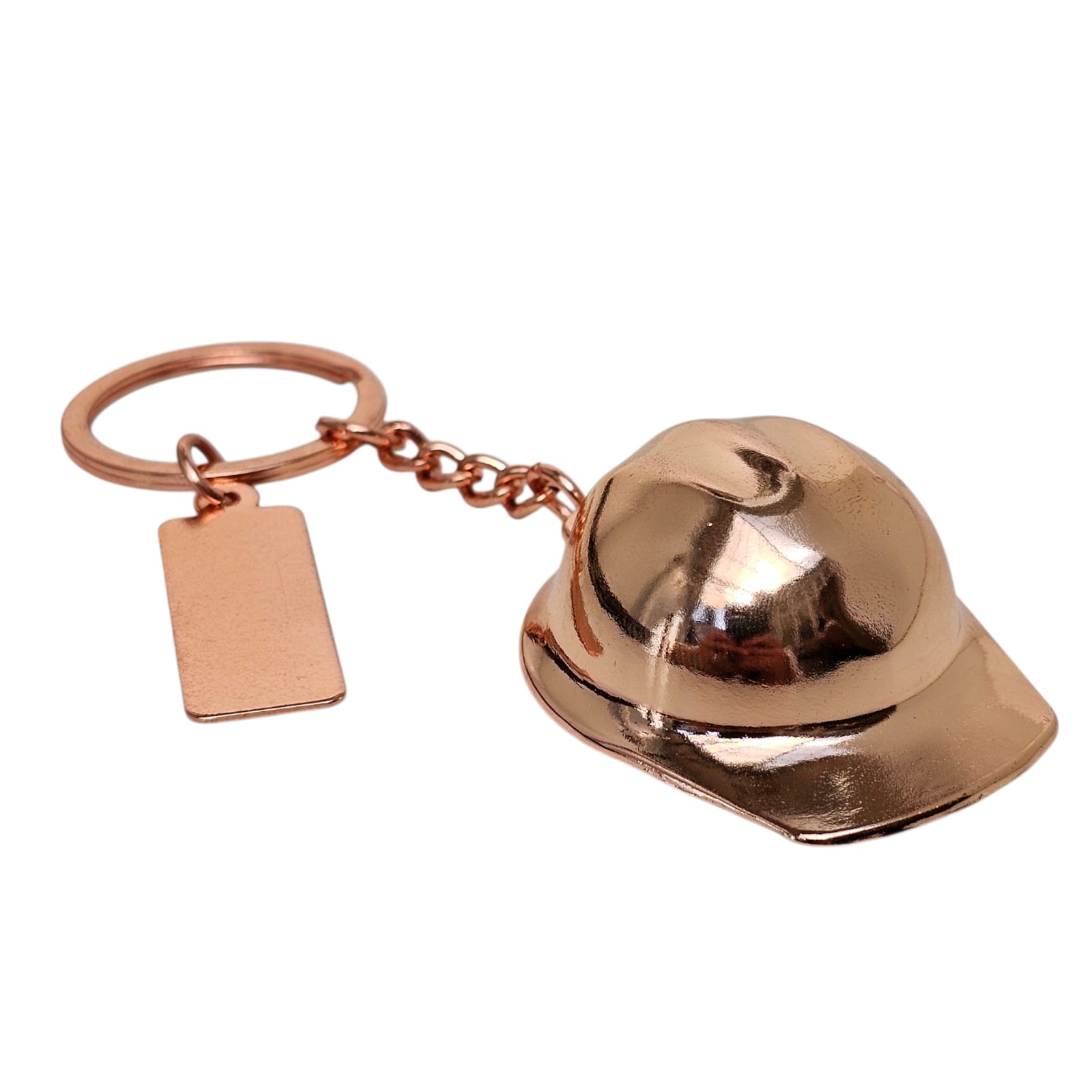 Llavero Casco Minero Cobrizado | Regalo Minero Original