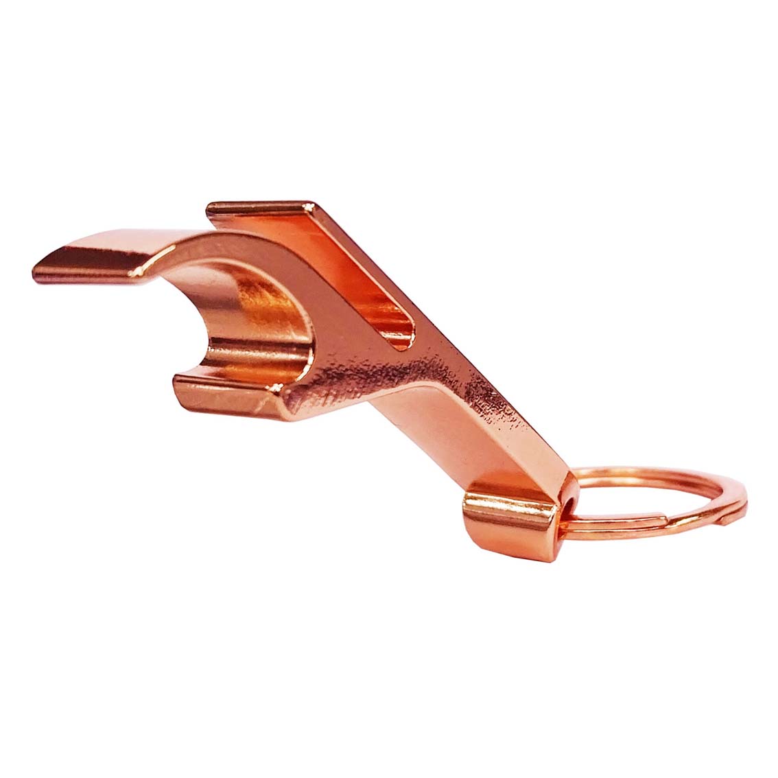 Llavero Destapador Cobrizado Con Mini Placa Grabada