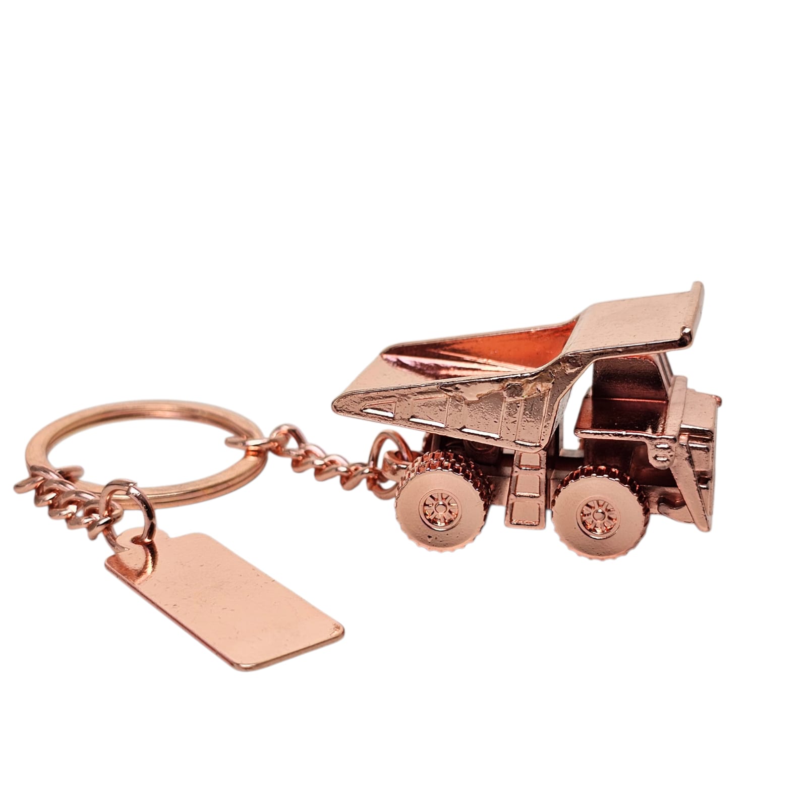 Llavero Camión Minero 3D Cobrizado | Regalo Minero Original